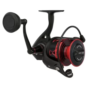 FRCIV8000 CARRETE PARA PESCA DE SPINNING FIERCE IV 8000 – COLOR NEGRO-ROJO – PENN