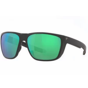 06S9002 90020159 LENTES DE SOL POLARIZADOS FERG – ARMAZÓN NEGRO MATE – MICA DE VIDRIO LIGHTWAVE VERDE ESPEJADO – COSTA DEL MAR