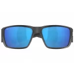 06S9078 90780160 LENTES DE SOL POLARIZADOS BLACKFIN PRO – ARMAZÓN NEGRO MATE – MICA DE VIDRIO LIGHTWAVE AZUL ESPEJADO – COSTA DEL MAR