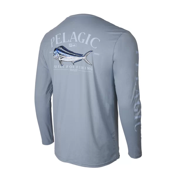 101522112S Playera Stratos Dolphin Fish Slate Pelagic