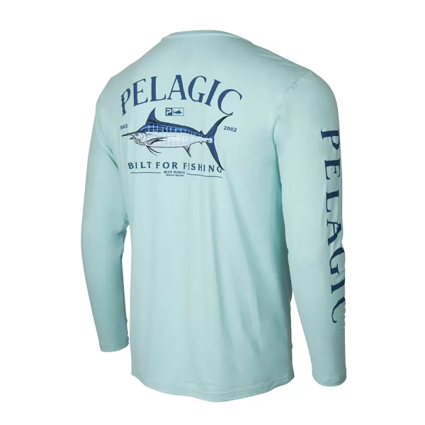 101522113S Playera Prem LS UV Pelagic