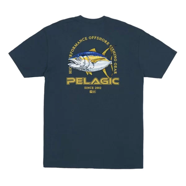 117121214S Playera Manga Corta Flying Yellowfin Tuna Pelagic