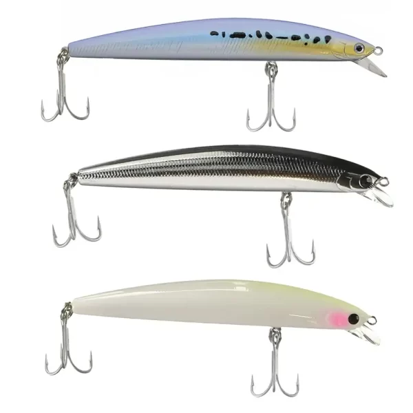 DSPM13F Señuelo Para Pesca Salt Pro Minnow Floating – 5 1/8" – 7/8 Oz – Daiwa