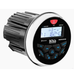 MGR350B Reproductor Multimedia - MP3, WMA, FM/AM - Boss Marine