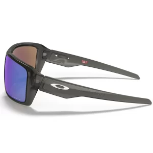 OO9380-0666 LENTES DE SOL POLARIZADOS DOUBLE EDGE – ARMAZÓN GREY SMOKE – MICA PRIZM SAPPHIRE POLARIZED – OAKLEY