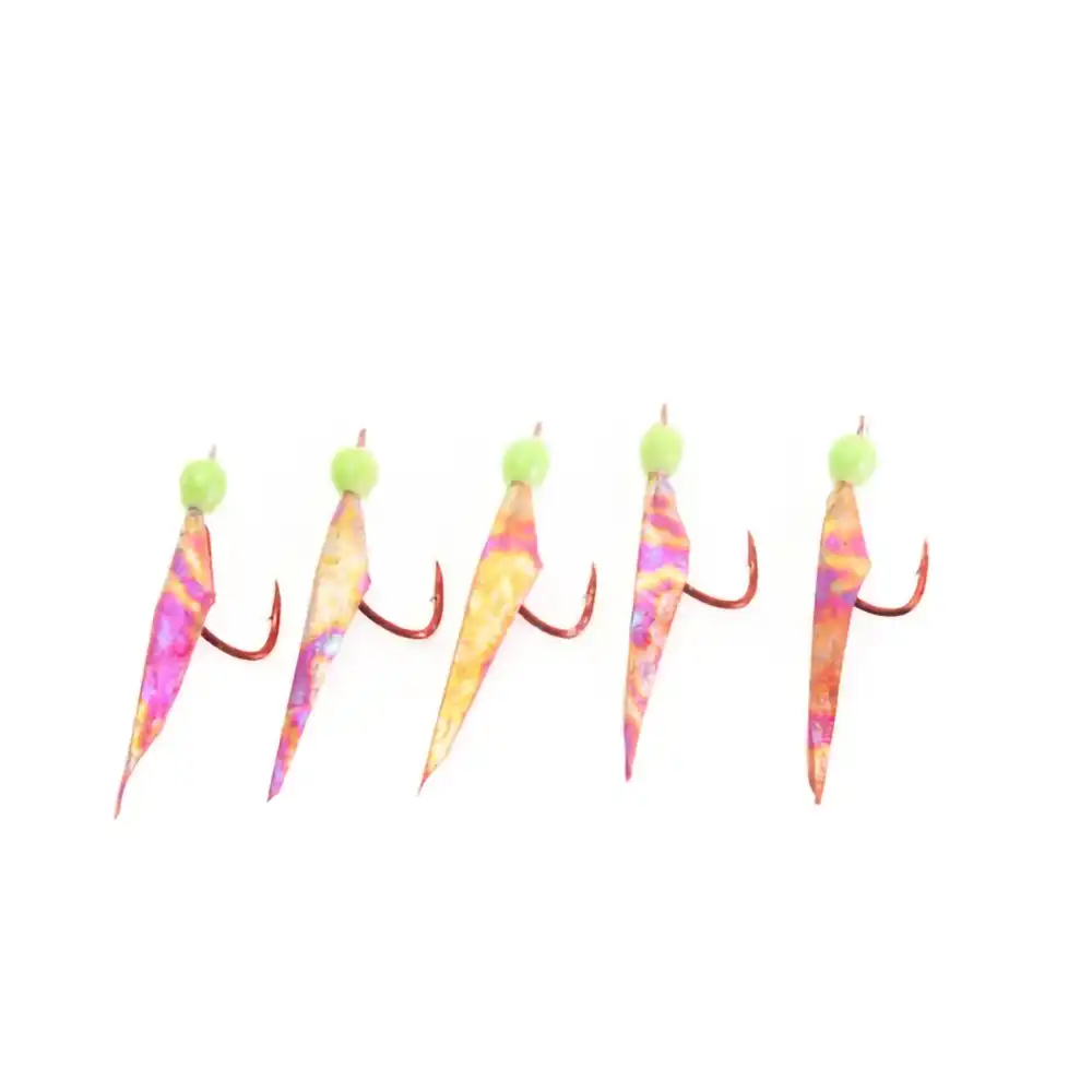 USR07 PLUMA PARA PESCA SABIKI DE PIEL DE PEZ ROJO – MUSTAD