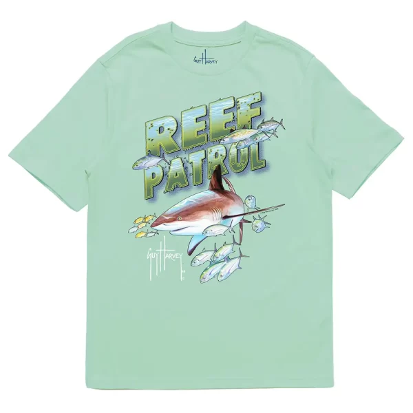 Playera de pesca para niño Reef Patrol - Guy Harvey