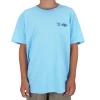 BT4332-NSKH PLAYERA DE MANGA CORTA PARA JOVEN YOUTH SOONER – COLOR NEON SKY BLUE HEATHER – AFTCO