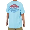 BT4381-NSKH PLAYERA JUVENIL SUNSET DE MANGA CORTA – COLOR AZUL CIELO NEÓN – AFTCO