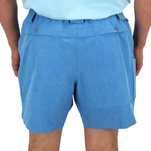 M100-BRBH SHORT THE ORIGINAL DE PESCA STRETCH – COLOR AZUL BRILLANTE – AFTCO