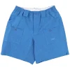 M100L SHORT LARGO THE ORIGINAL DE PESCA STRETCH – COLOR AZUL BRILLANTE – AFTCO