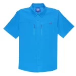 M45330-VVBL CAMISA DIFUSSE SS DE MANGA CORTA – VIVID BLUE – AFTCO