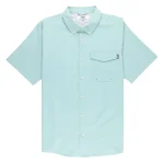 M45335-AQUF CAMISA ACESS DE MANGA CORTA –COLOR AQUIFER – AFTCO