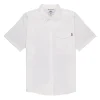 M45335-WHT CAMISA ACESS DE MANGA CORTA – BLANCO – AFTCO