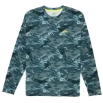 M61107-BCAM PLAYERA DE MANGA LARGA CASTER LS – COLOR BLUE CAMO – AFTCO