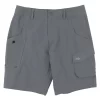 M80-CHR SHORT DE PESCA PARA CABALLERO STEALTH – COLOR CHARCOAL – AFTCO