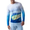 Playera de pesca para Caballero Mahi Mahi – Manga Larga - Guy Harvey