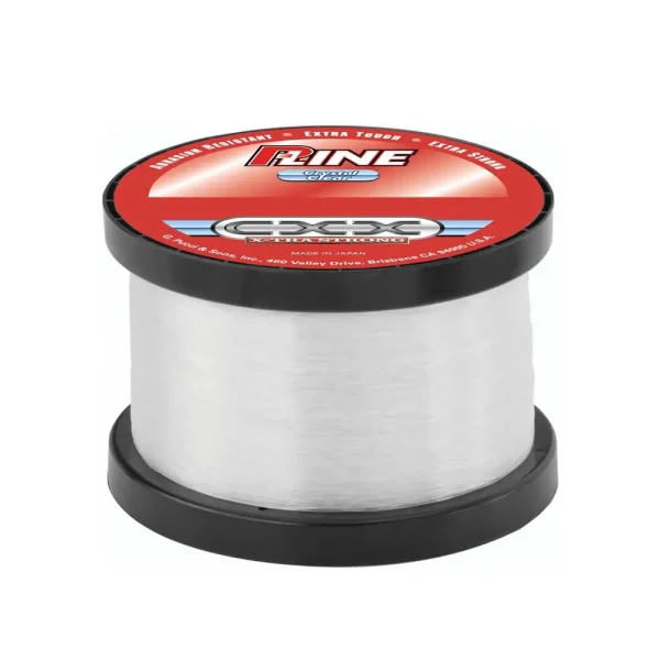 8 Lbs 3000 Yds Línea De Monofilamento CXX XTRA STRONG – Color Crystal Clear – P-Line