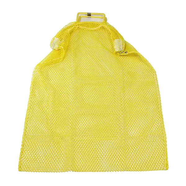 BOLSA DE MALLA PARA BUCEO NE-311 - NE-312 – COLOR AMARILLO – PROMAR