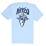 BT6434-LBLU PLAYERA JUVENIL YUGE CATCH DE MANGA CORTA – COLOR AZUL CLARO – AFTCO