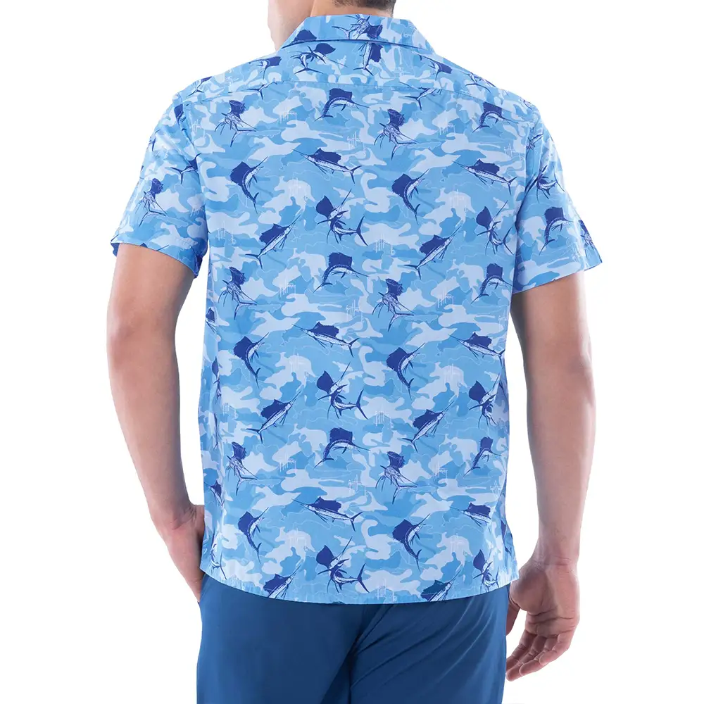 CAMISA CAMO SAIL - MANGA CORTA - GUY HARVEY - Imagen 3