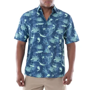 Camisa de pesca para Caballero Denim Shells - Guy Harvey