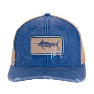 Gorra Billfish Patch – Color Heather Royoal - Guy Harvey