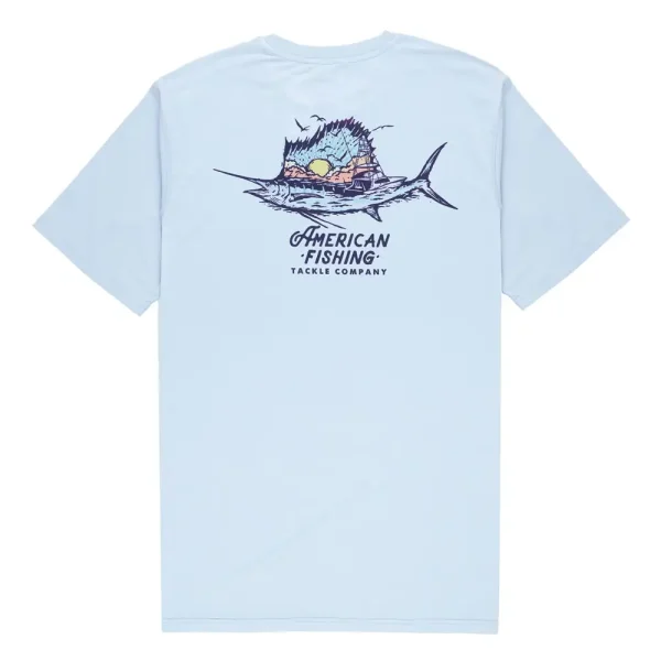 M60187-PRL PLAYERA SAILFISHING UVX DE MANGA CORTA – COLOR PERLA – AFTCO