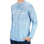 M61198-ABAC PLAYERA TACTICAL FADE DE MANGA LARGA – COLOR AZUL ÁCIDO – AFTCO