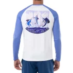 Playera de pesca Grand Slam Colorblocked - Guy Harvey