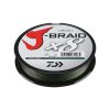 JB8U80-300DG Línea Trenzada Para Pesca J-Braid™ X-8 80lbs 330yds – Color Verde Obscuro – Daiwa