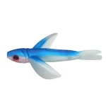 FR504 SEÑUELO DE PEZ VOLADOR PEQUEÑO 4” – 3 PIEZAS – COLOR AZUL – FISH RAZR