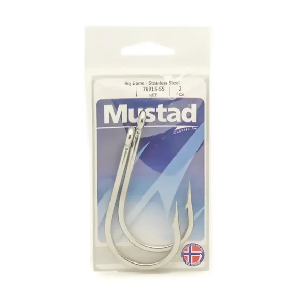 7691S-SS ANZUELO SOUTHERN & TUNA BIG GAME No. 12-0 – 2 PZS – MUSTAD