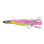 JET-38190 SEÑUELO ARMADO CHROME BULLET JET – COLOR ROSA-AMARILLO PERLA – BOONE