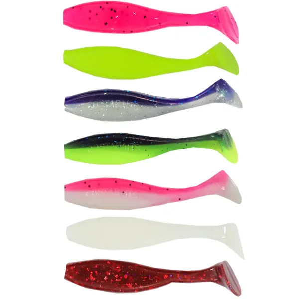 Señuelo Blando Riptide Shad – 4’’ De Largo – Varios Colores – Color Baits