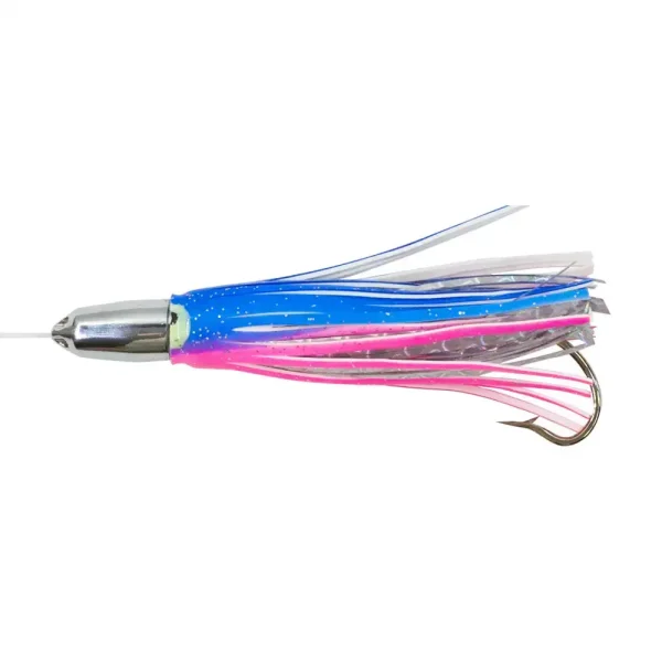 SEÑUELO ARMADO CHROME BULLET JET – COLOR AZUL- BLANCO- ROSA – VARIOS TAMAÑOS – BOONE