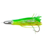 SEÑUELO ARMADO CHROME BULLET JET – COLOR CHARTREUSE-NARANJA – VARIOS TAMAÑOS – BOONE