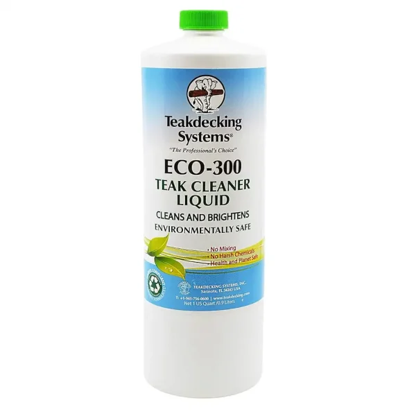 ECO-300 Limpiador Liquido Para Teca – .946 L – Teakdecking Systems