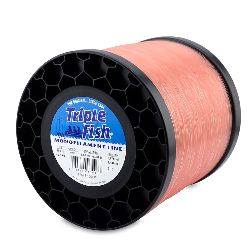 TFM-1-40PK LÍNEA DE MONOFILAMENTO – 40LBS 1480YDS – TRIPLE FISH