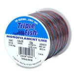 TFM-Q-30CB LÍNEA DE MONOFILAMENTO TRIPLE FISH – 30LBS 440YDS – COLOR CAMO – AFW