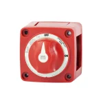 BSE-6006 Mini Switch De Encendido / Apagado – Con Perilla – Color Rojo - Blue Sea System