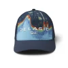 1202231005-NVY GORRA TRUCKER TERMINAL SONAR – COLOR AZUL MARINO – PELAGIC