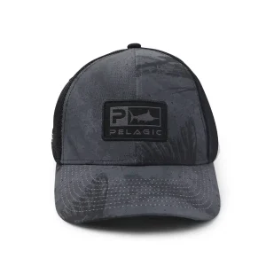 1203223000-BCH GORRA TRUCKER GYOTAKU – COLOR NEGRO-CARBON – UNITALLA – PELAGIC