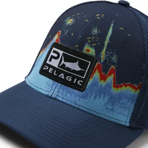 1203231000-NVY GORRA TRUCKER GORRA DE MALLA OFFSHORE ICON SONAR PELAGIC