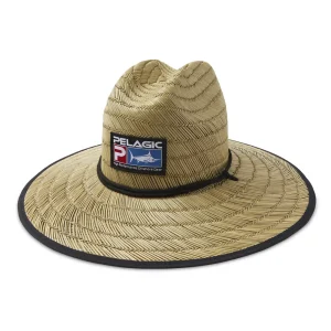1205223002-KHA SOMBRERO DE PAJA BAJA STRAW DELUXE – COLOR KHAKI – UNITALLA – PELAGIC
