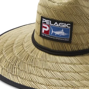 1205223002-KHA SOMBRERO DE PAJA BAJA STRAW DELUXE – COLOR KHAKI – UNITALLA – PELAGIC