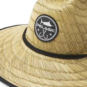 1205223003-KHA SOMBRERO DE PAJA BAJA STRAW – COLOR KHAKI – UNITALLA – PELAGIC