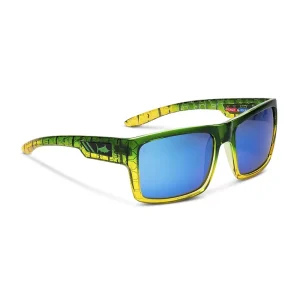 1501181002-GDB LENTES DE SOL POLARIZADOS SHARK BITE – ARMAZÓN GREN DORADO – MICAS DE CRISTAL AZUL – PELAGIC