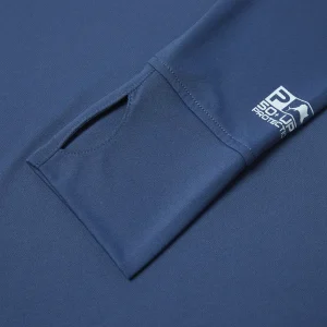 PLAYERA PARA MUJER CON PROTECCIÓN SOLAR COLO AZUL MARINO – PLAYERA PARA PLAYA MUJER – PLAYERA PARA PESCA – PLAYERA DEPORTIVA PARA DAMA - 2015213010-SMB – PELAGIC