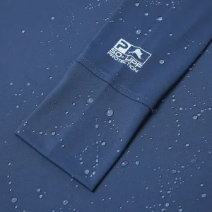 PLAYERA PARA MUJER CON PROTECCIÓN SOLAR COLO AZUL MARINO – PLAYERA PARA PLAYA MUJER – PLAYERA PARA PESCA – PLAYERA DEPORTIVA PARA DAMA - 2015213010-SMB – PELAGIC